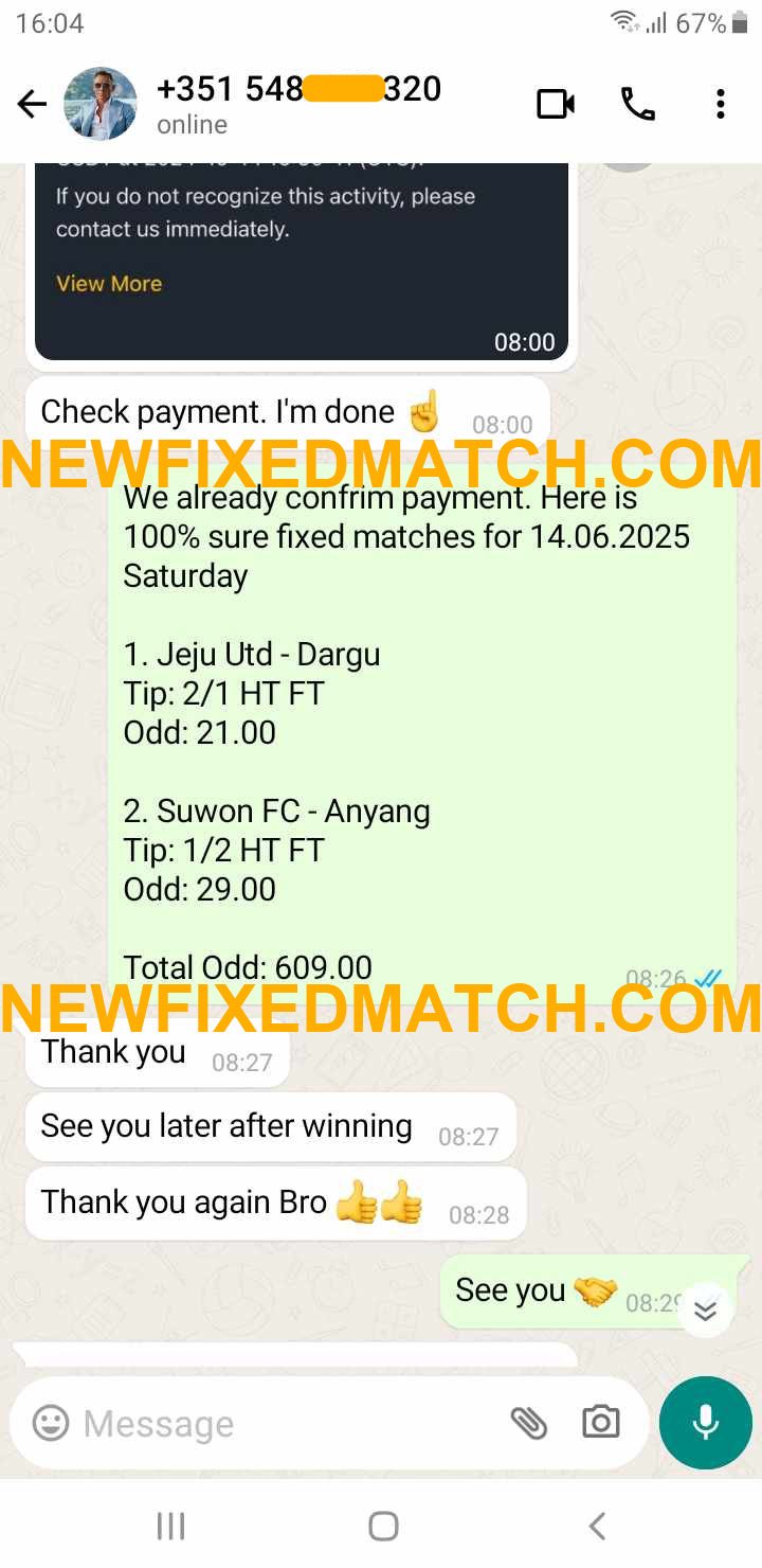 Fixed Matches