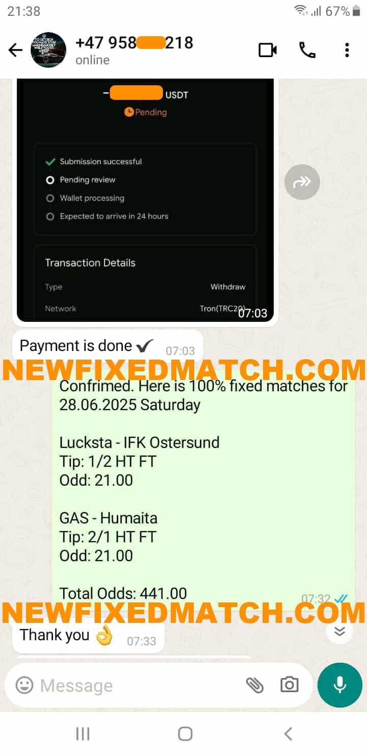 Fixed Matches
