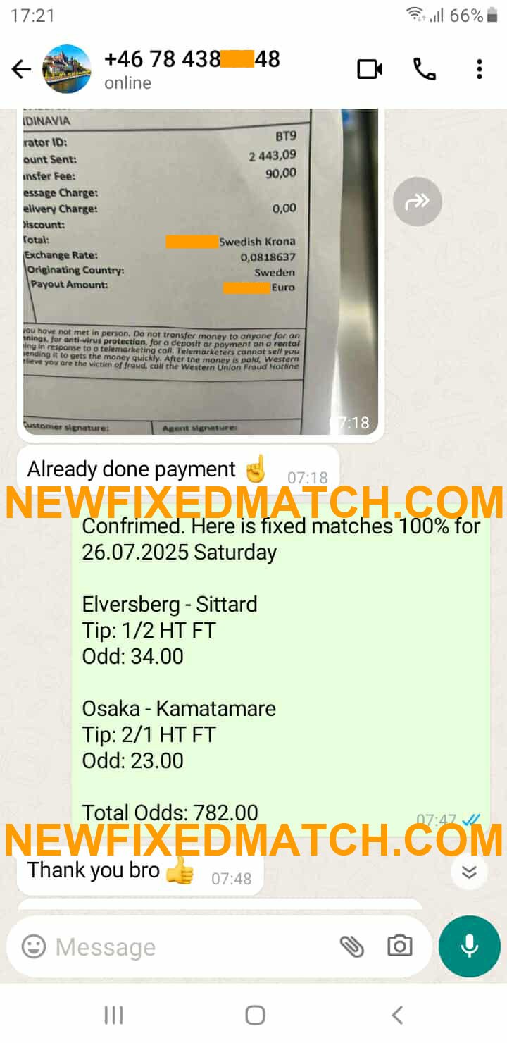 Fixed Matches
