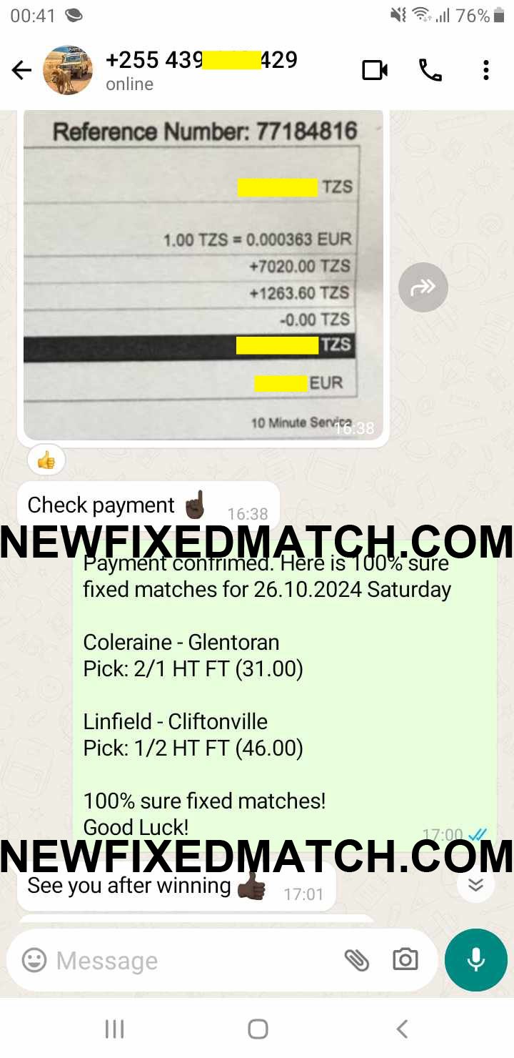 Fixed Matches