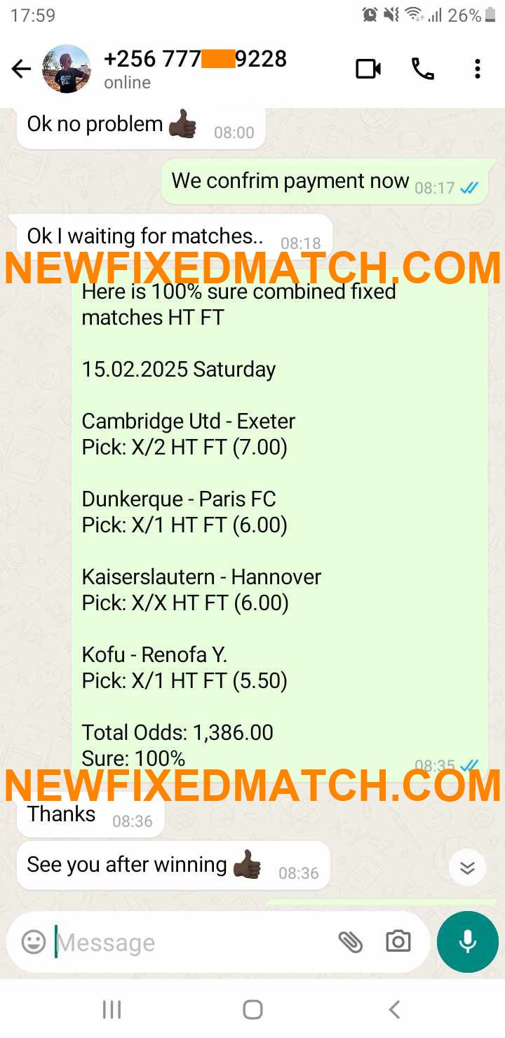 Buy Fixed Match