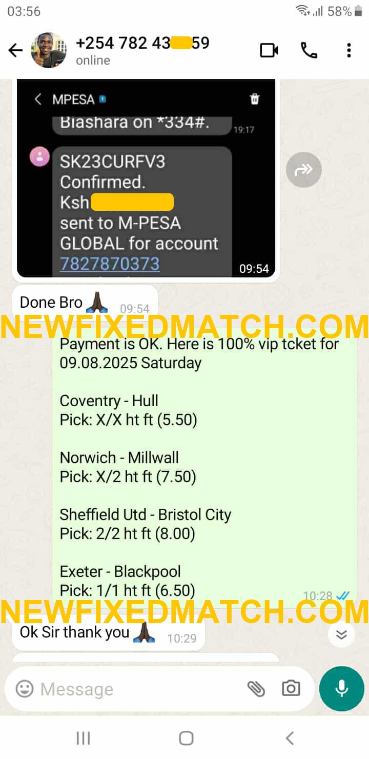 Soccer Fixed Match