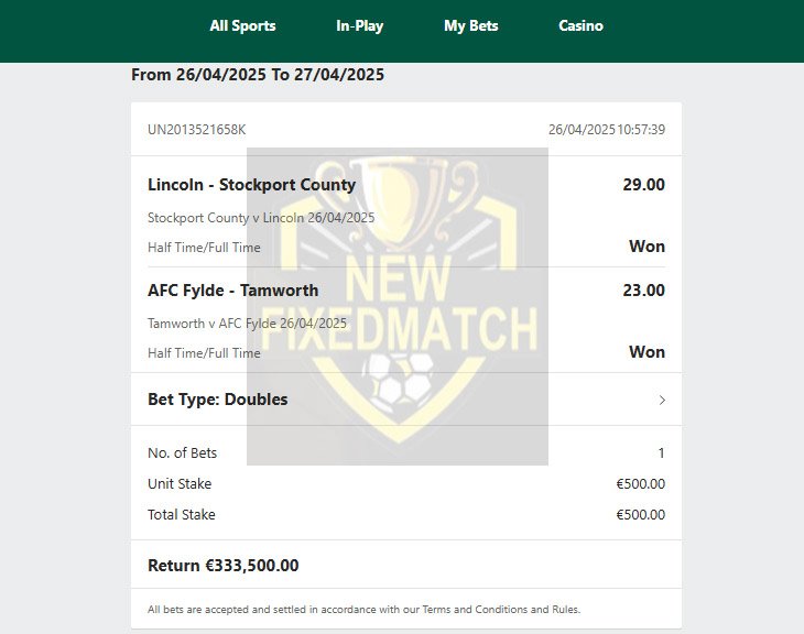 Fixed Match